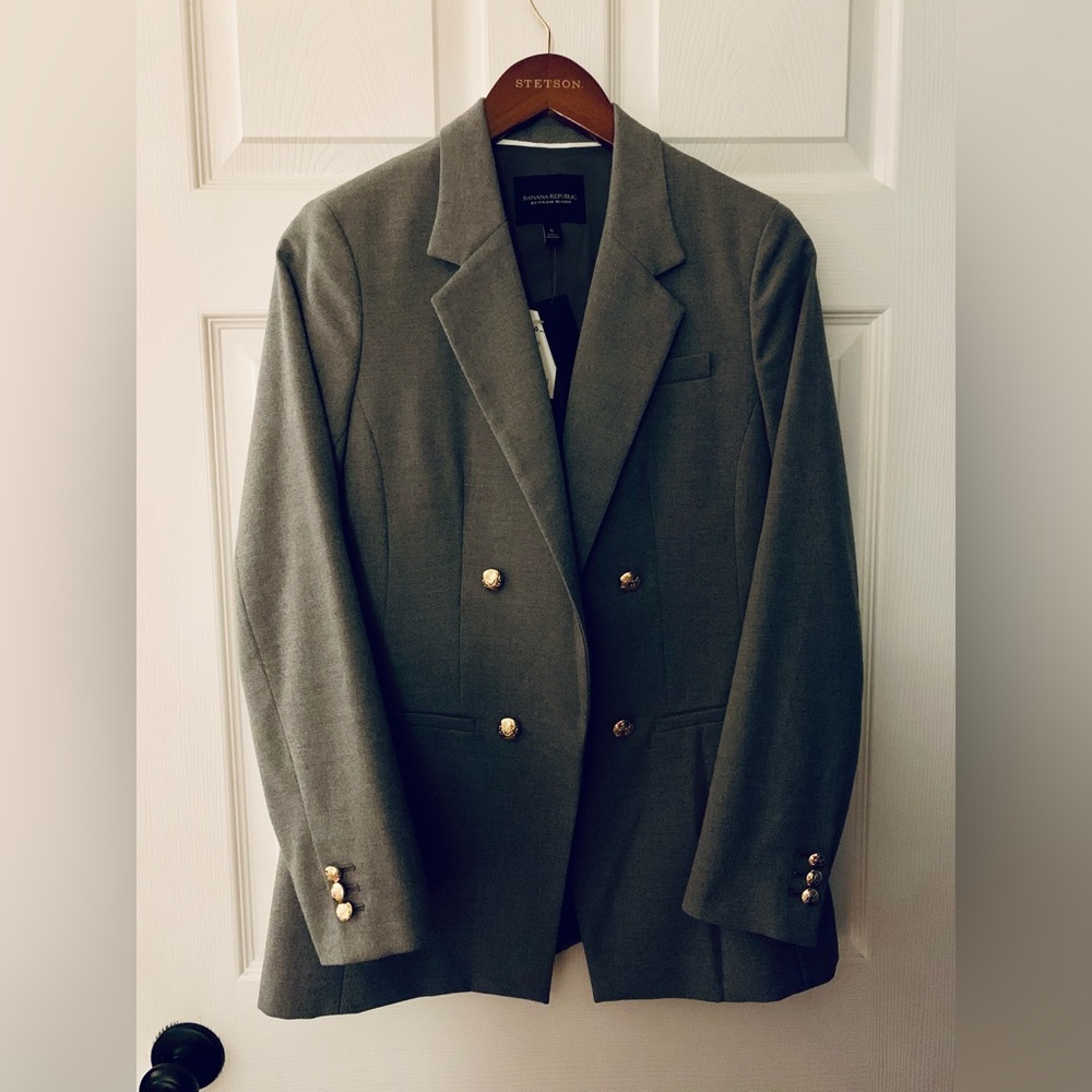 Banana Republic Double-Breasted Blazer